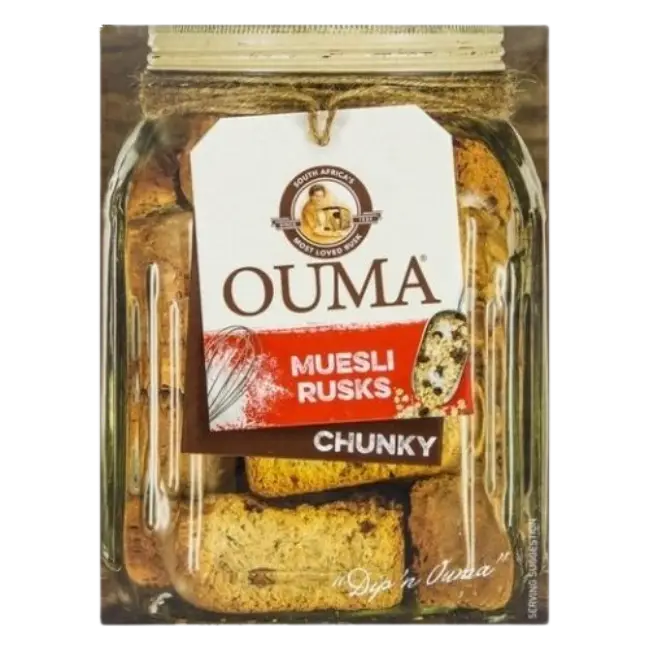 Ouma Muesli Rusks South African dipping biscuits Taste of SA