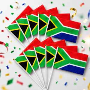 South African Stick Flags hand held mini flags Taste of SA